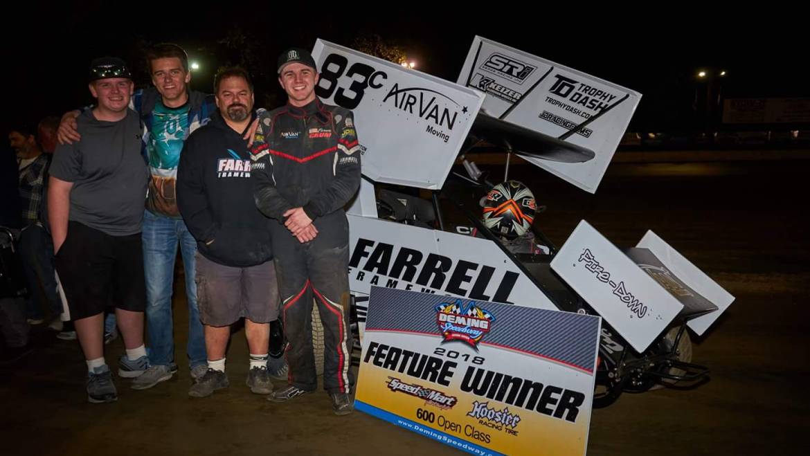 Crum Doubles Up Deming Speedway