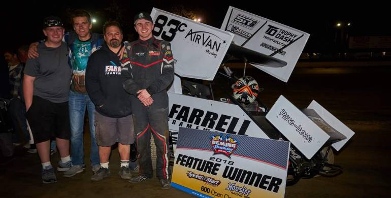 Crum Doubles Up Deming Speedway