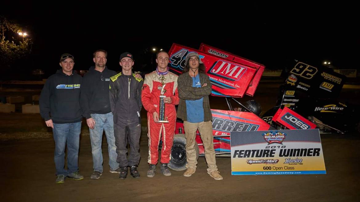 Holm Scores 3rd Deming Win