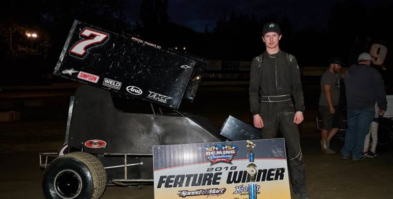 Mitchell Leads Trio of Wire to Wire Winners at Deming Speedway