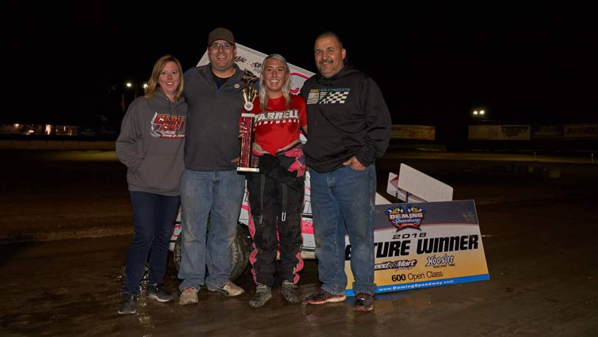 Hammer Wins First 600 Feature
