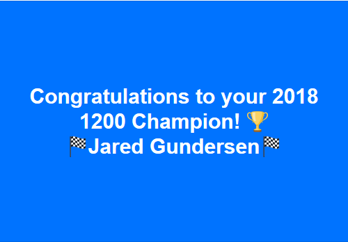 2018 Shots2Go Espresso 1200 Champion