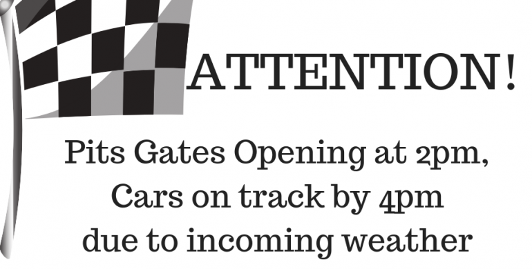 RACING STARTING EARLY Tonight 9.29