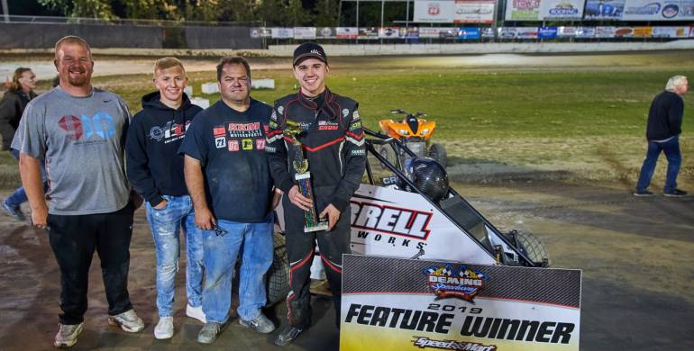 Crum Does the Double at Deming Speedway