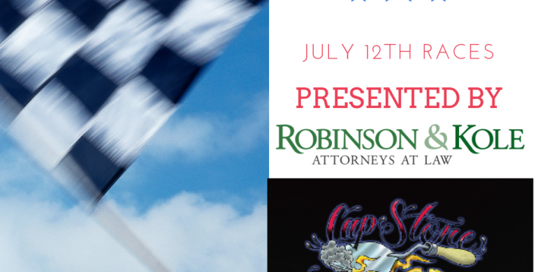 Robinson & Kole Attorneys at Law and CapStone Plastering night at the races!