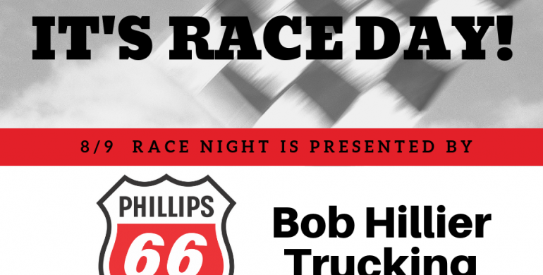 It’s Phillips 66 & Bob Hillier Trucking Night at the Races!