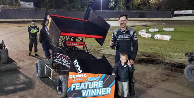Margeson Spoils Drake’s Big Night at Deming Speedway
