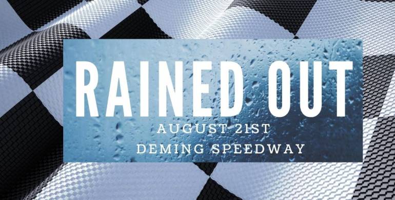 RAINED OUT Friday, August 21st