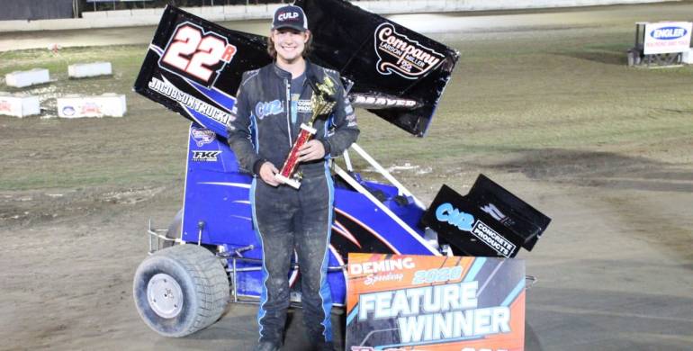 3 out of 4 for Mayer at Deming Speedway