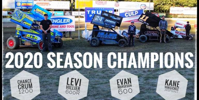 Champions Crowned at Deming Speedway 2020 Finale