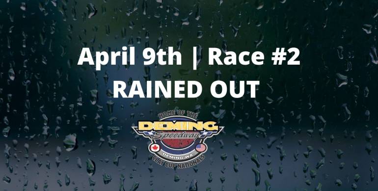RAINED OUT | April 9th