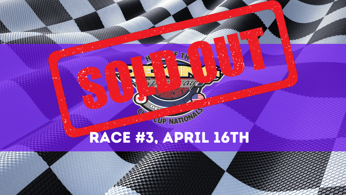 🏁Tickets for tonight’s races are officially SOLD OUT!🏁