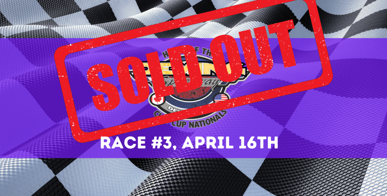 🏁Tickets for tonight’s races are officially SOLD OUT!🏁