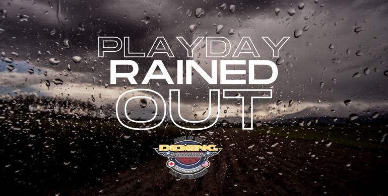 Playday Cancelled Due to Wet Weather