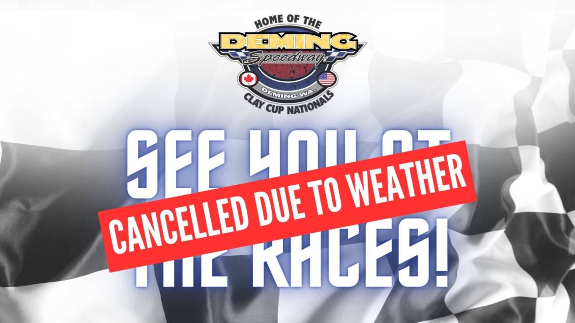 Cancelled Due To Weather