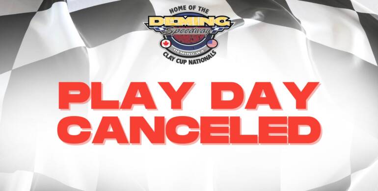 Play Day Canceled