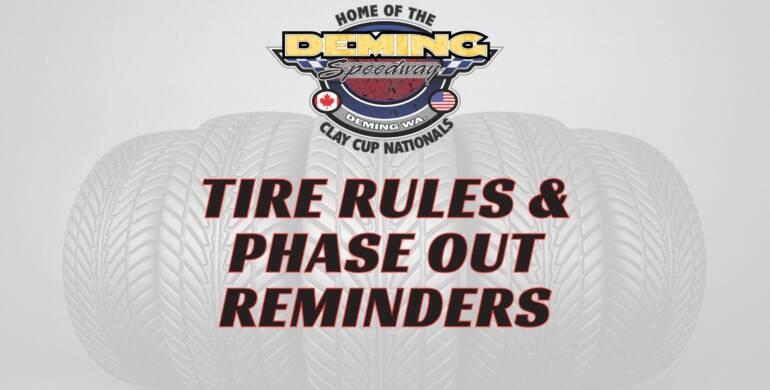 Tire Rules & Phase Out Reminders