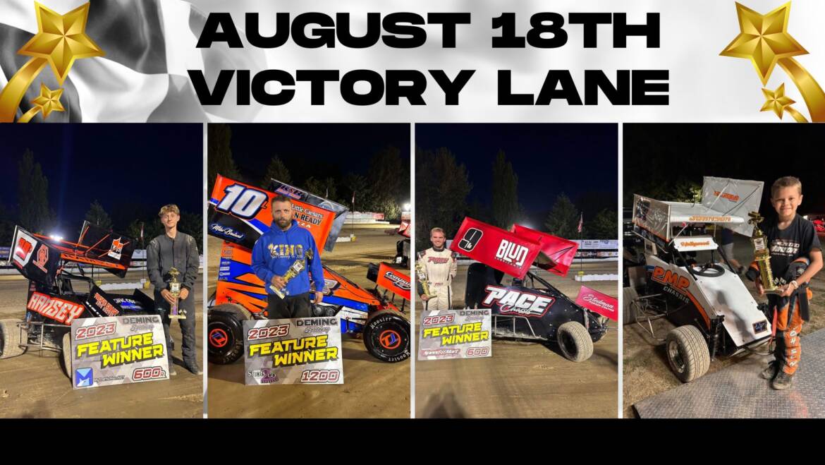 Thomas, Lemley, Ramsey & Johnson Win at Deming Speedway