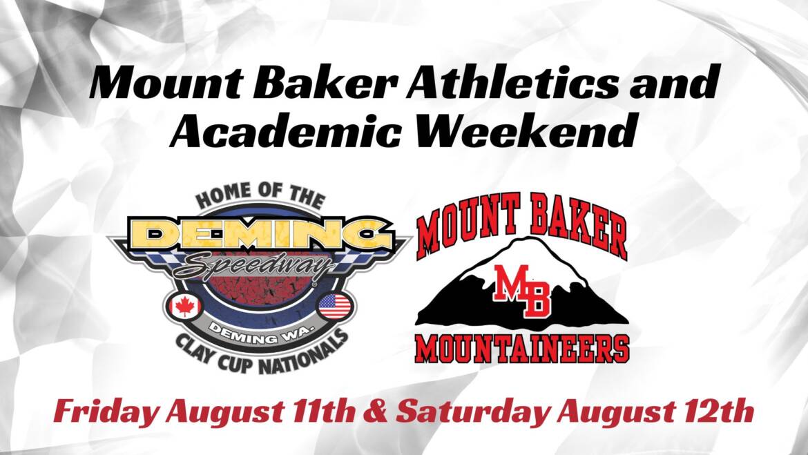 Two Nights of Racing for Baker Athletic & Academic Weekend at the Track!