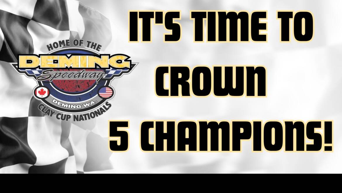 It’s Time to Crown  5 Champions!