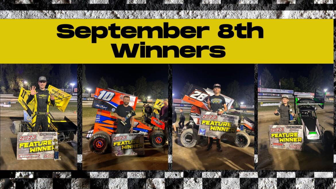 Mackey, Lemley, Held & Wiersma Win at Deming Speedway