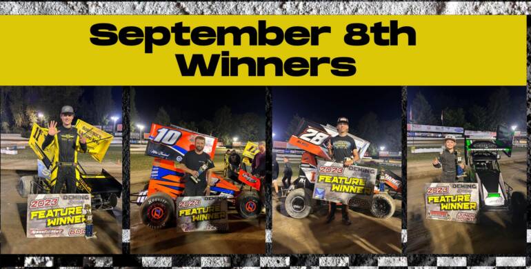 Mackey, Lemley, Held & Wiersma Win at Deming Speedway