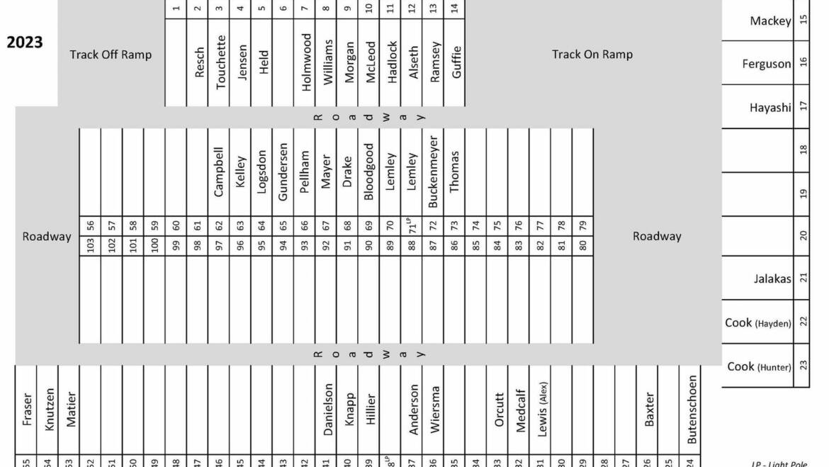 2024 Driver Registration & Reserved Pit Stall Info