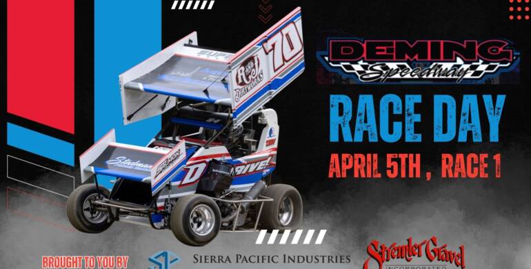 It’s RACEDAY! Friday, April 5th