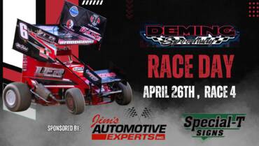 Special T Sign & Graphics and Jim’s Automotive Night at Deming Speedway!