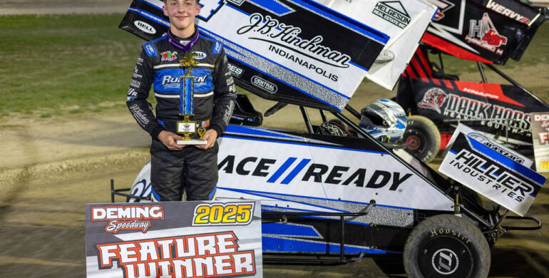 Hillier Siblings Win at Deming Speedway: Knapp and Mitchell Victorious