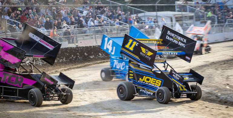 Mackey, Vaughn, Knapp and Peeters Beat Mother Nature at Deming Speedway