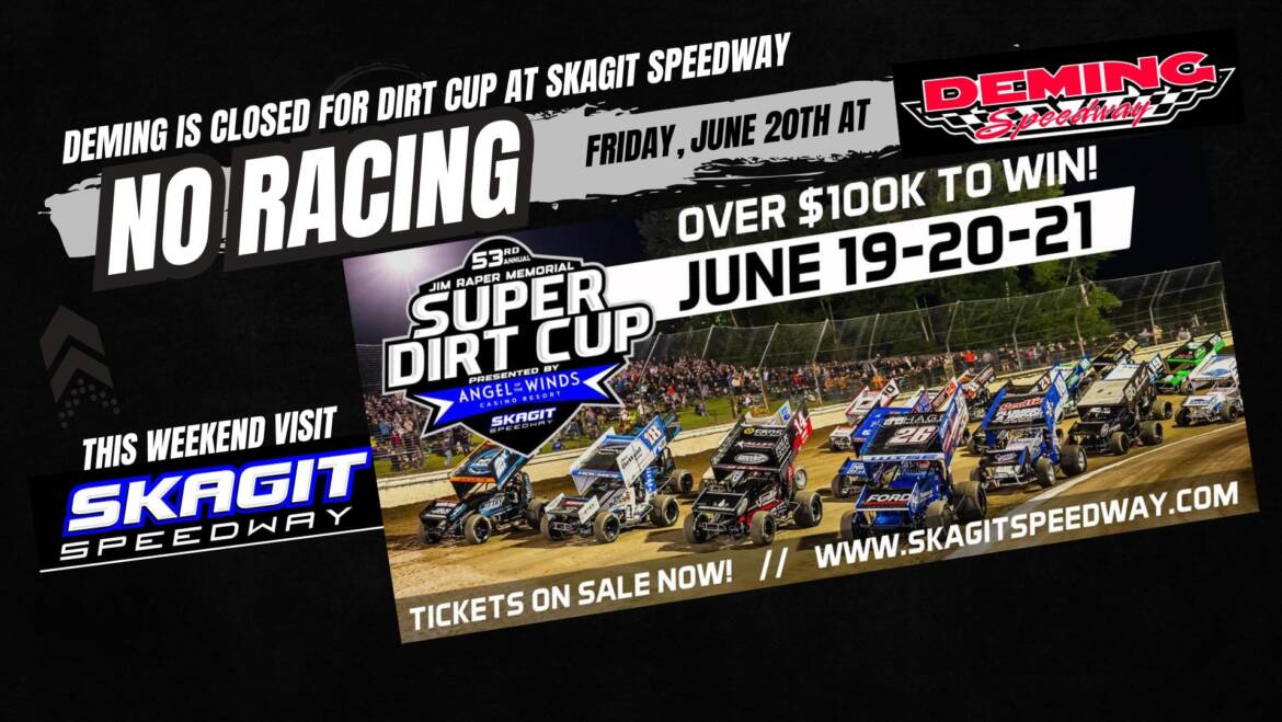 June 20th No Racing at Deming Speedway