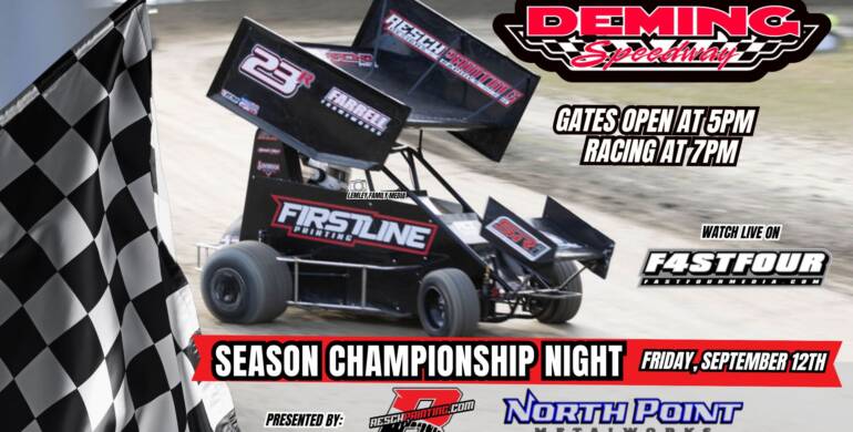 Season Championship Night is here at Deming Speedway