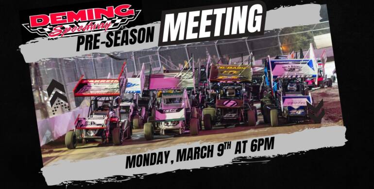 Pre-Season Meeting, Monday March 9th