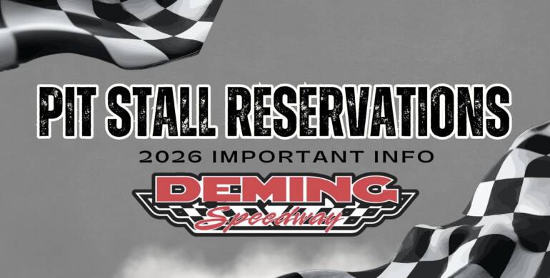 2026 Pit Stall Reservations – Important Info
