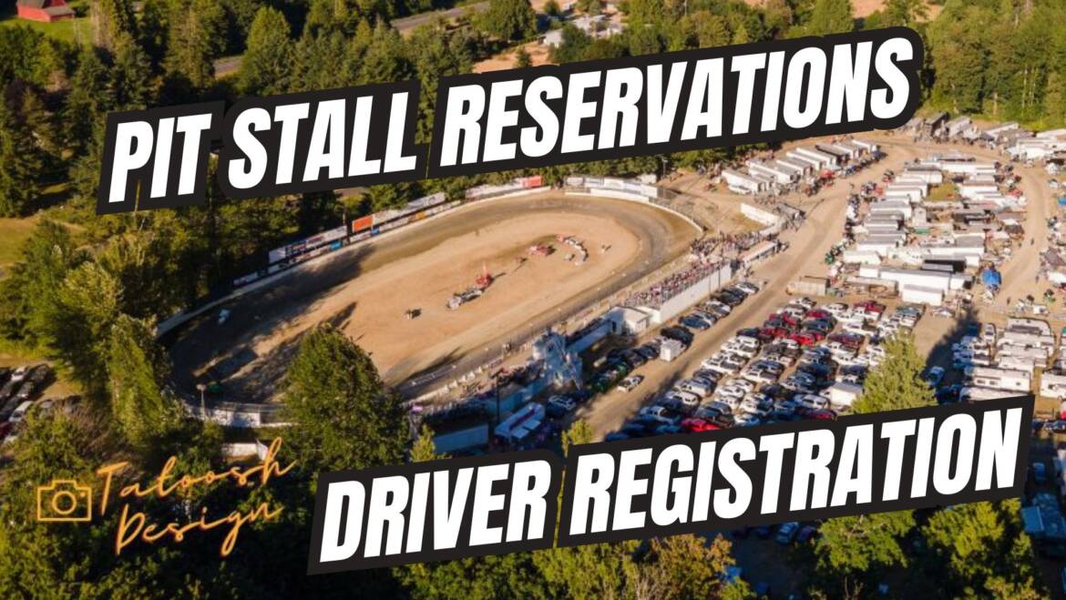 Driver Registration and Pit Stall Reservations