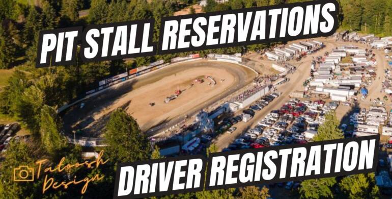 Driver Registration and Pit Stall Reservations
