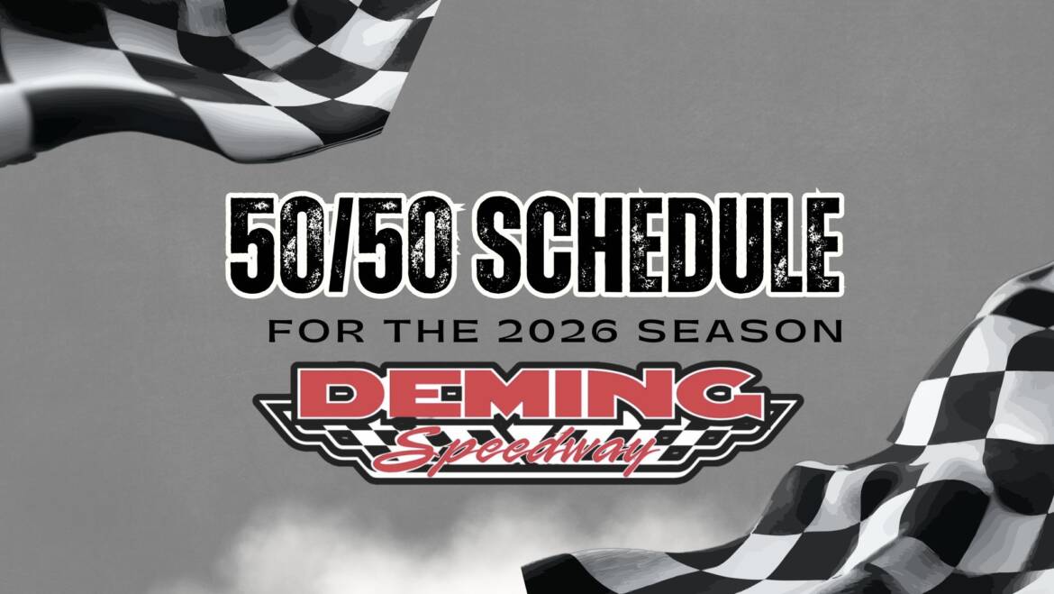 50/50 Schedule for 2026