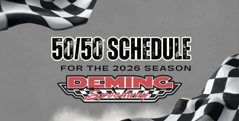 50/50 Schedule for 2026
