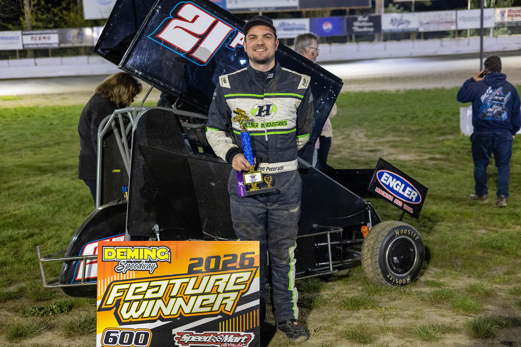 Peterson, Vaughn, Cannon and Sargent Return to Deming Speedway Victory Lane