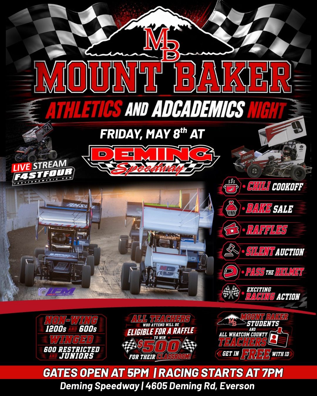 Tonight is Mount Baker Athletics & Academics Night