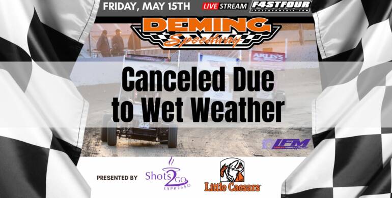 Tonight’s Race Canceled Due to Weather
