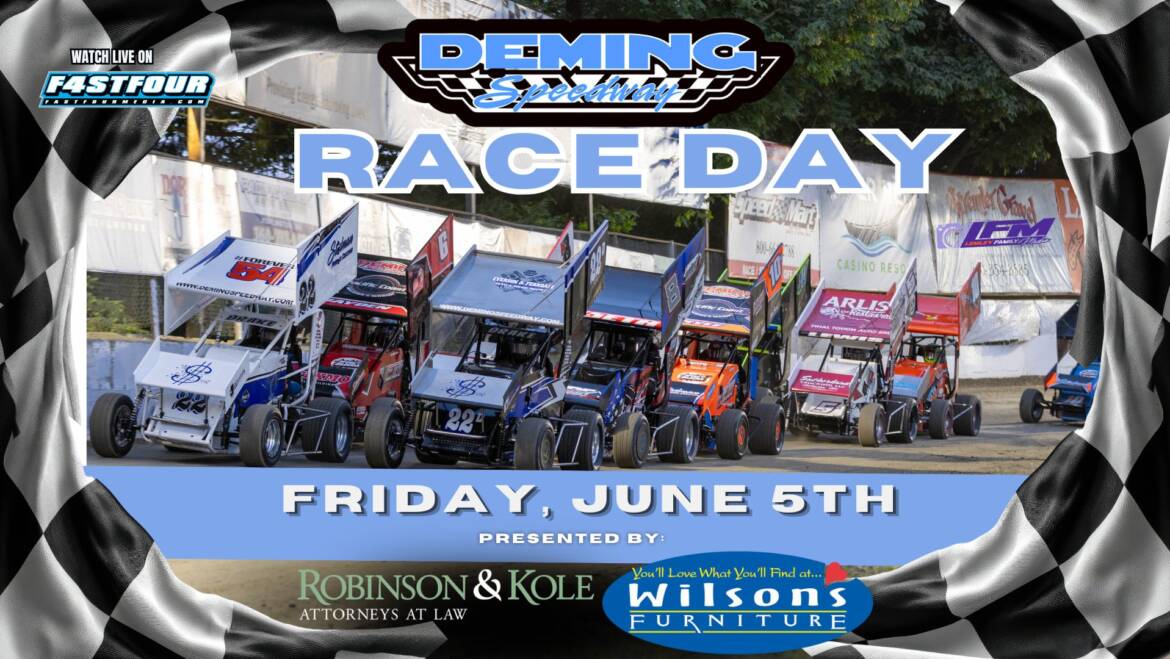 June 5th Race Day at Deming Speedway