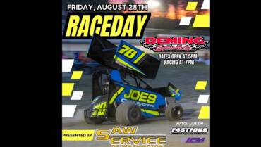 Race Day! Friday, August 28th