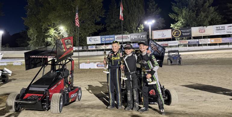 Peterson, Mitchell, Hill and Coates Win at Deming Speedway